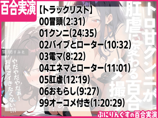 【百合エロ実演】肛虐！おもらし！やりすぎガチ百合ラブホハメ撮り！クンニで始まった甘エロがいつのまにやら大絶叫！人生初アナルイキに混乱の一時間【オーコメ付】 画像4